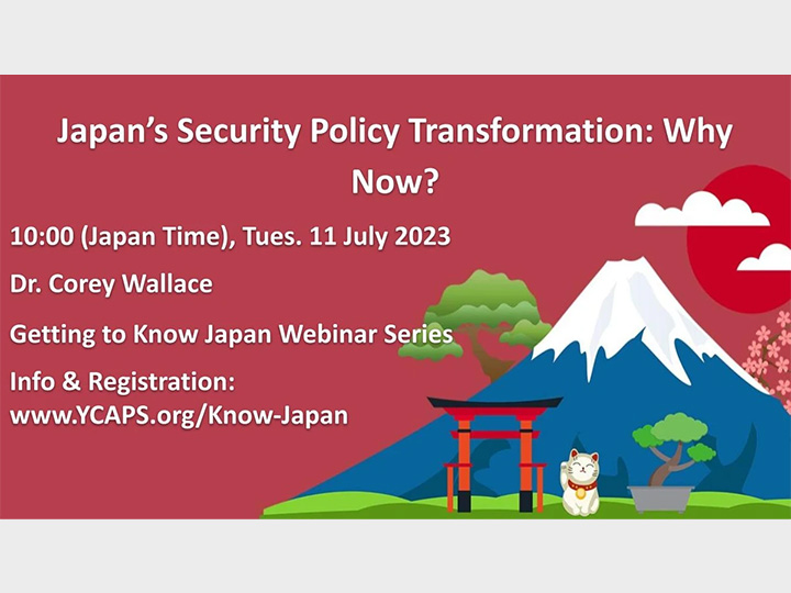 Japan’s Security Policy Transformation: Why Now?