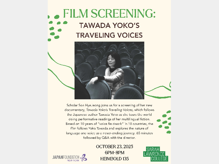 Film Screening: Tawada Yoko’s Traveling Voices